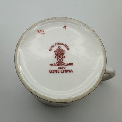 Royal Crown Derby Imari-Style Bone China Plates & Demitasse Cups
