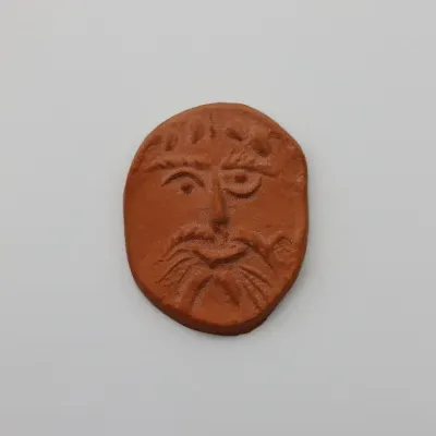 Pablo Picasso “Visage” Terracotta Medallion, 1954