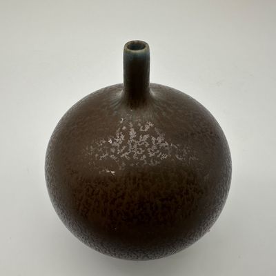 Pair of Berndt Friberg for Gustavsberg Miniature Stoneware Vases