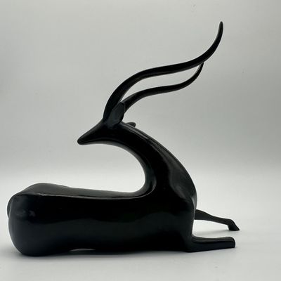 Loet Vanderveen Limited Edition Bronze “Antelope” Sculpture
