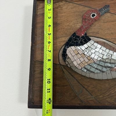 Rare 1957 Primus Designs “Ducks” Mid-Century Modern Mosaic Wall Art Panel