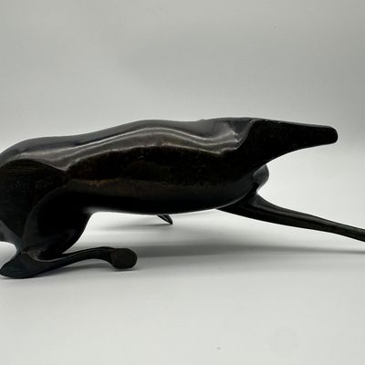 Loet Vanderveen Limited Edition Bronze “Antelope” Sculpture