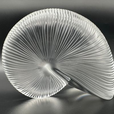 Baccarat Nautilus Shell Crystal Paperweight – Signed