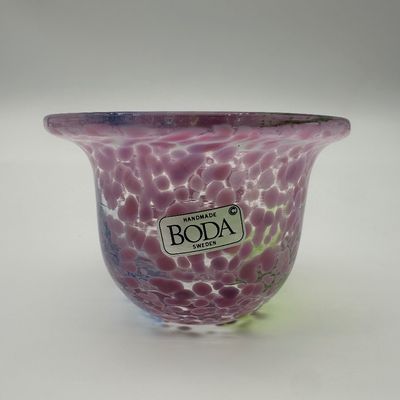 Boda Sweden Handblown Art Glass Vessels