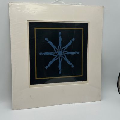 Ernest Tino Trova – Eight Falling Men, 1968, Signed Artist’s Proof Silkscreen