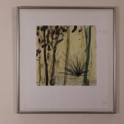 Allison Stewart “Wood Winds XIII” Monoprint – Signed & Titled