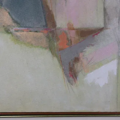 Betty J. Moran (American, 1925–2013), Untitled Abstract, Signed Acrylic on Canvas, 30 x 36 in.