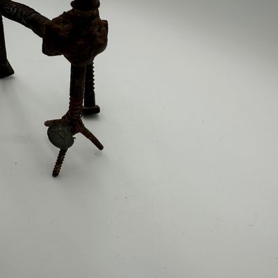 Signed Welded Metal Musician Sculpture Ensemble