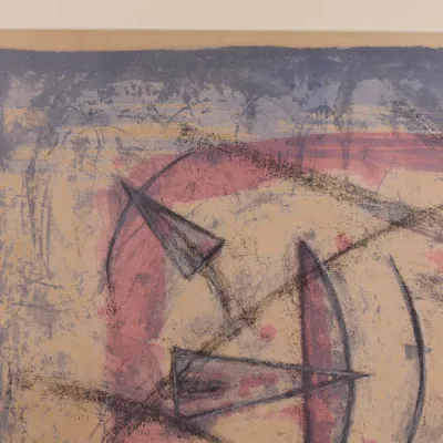 Rufino Tamayo (1899–1991), “Poesía del Vuelo,” 1958, Signed & Numbered Color Lithograph 38/100