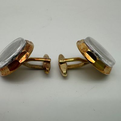 Vintage 1950s INVENTO German Thermometer Cufflinks