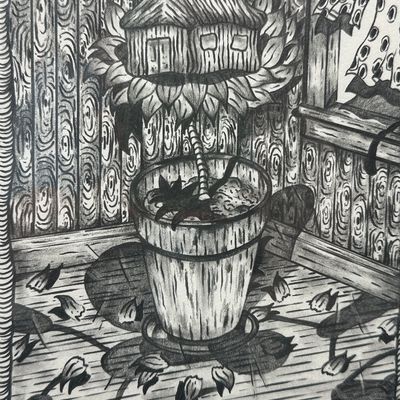 George Febres (1943–1996), 1976, Original Work on Paper