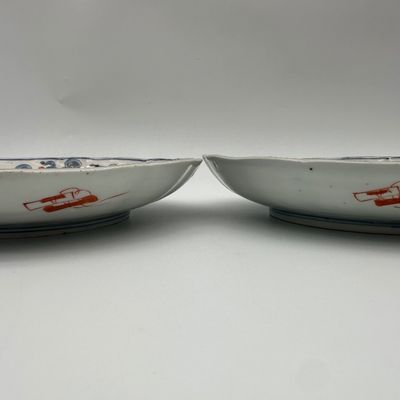 Pair of Japanese Porcelain Plates