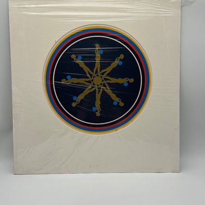 Ernest Tino Trova – Falling Man in Circle, 1968, Artist’s Proof Silkscreen