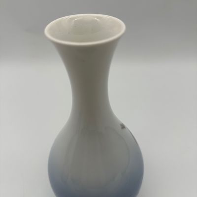 Pair of Royal Copenhagen Apple Blossom Porcelain Vases