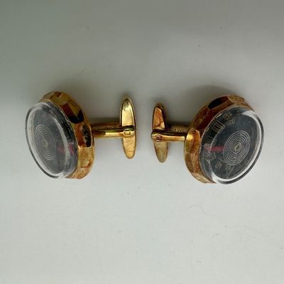 Vintage 1950s INVENTO German Thermometer Cufflinks