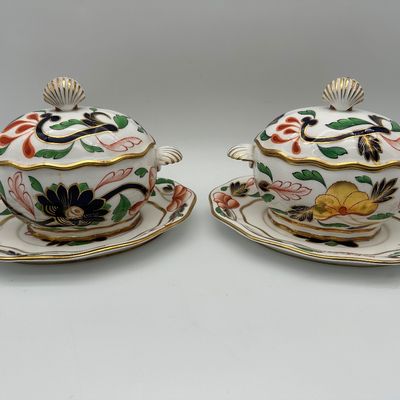 Royal Worcester Imari Fine Bone China Dinner Service, 1964