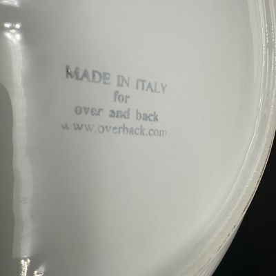 Over and Back “Sundried Tomato” Italian Bowls & Serving Bowl