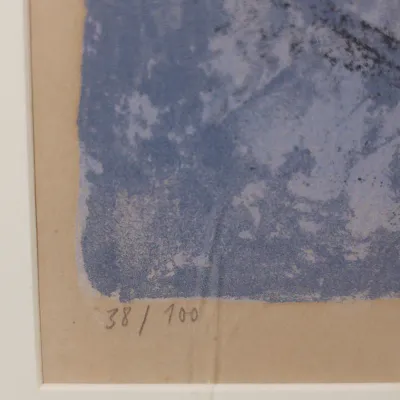 Rufino Tamayo (1899–1991), “Poesía del Vuelo,” 1958, Signed & Numbered Color Lithograph 38/100