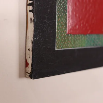 John T. Scott (1940–2007), “Letter to a Haitian Friend No. 1,” 1980–81, Mixed Media on Canvas