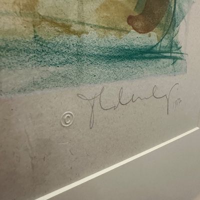 Claes Oldenburg “Cup” 1973 Signed & Numbered Lithograph 23/50