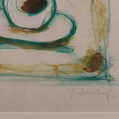 Claes Oldenburg “Cup” 1973 Signed & Numbered Lithograph 23/50