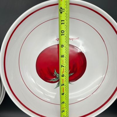 Over and Back “Sundried Tomato” Italian Bowls & Serving Bowl