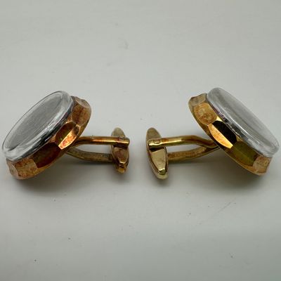 Vintage 1950s INVENTO German Thermometer Cufflinks