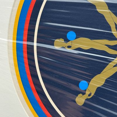 Ernest Tino Trova – Falling Man in Circle, 1968, Artist’s Proof Silkscreen