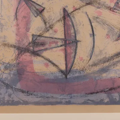 Rufino Tamayo (1899–1991), “Poesía del Vuelo,” 1958, Signed & Numbered Color Lithograph 38/100