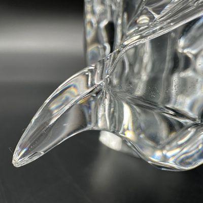 Baccarat Clear Crystal Bull Sculpture