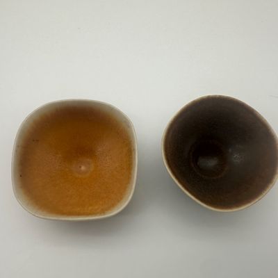 Berndt Friberg for Gustavsberg – Four Glazed Stoneware Bowls