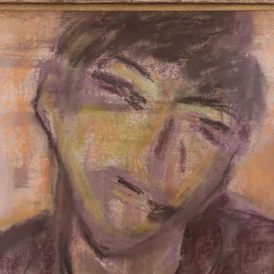Peter Roussel Norman (1903–1975), Portrait of a Man, 1959, Signed Painting