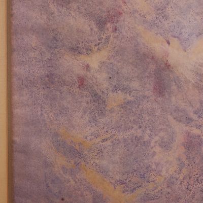 Charles Henry Reinike Signed Abstract Monoprint – No. 1/15, Framed