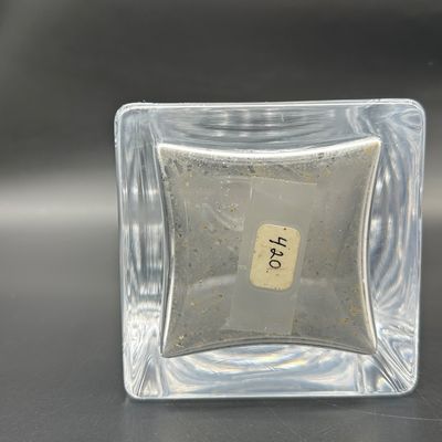 Lalique Crystal Flower Stopper with Decanter