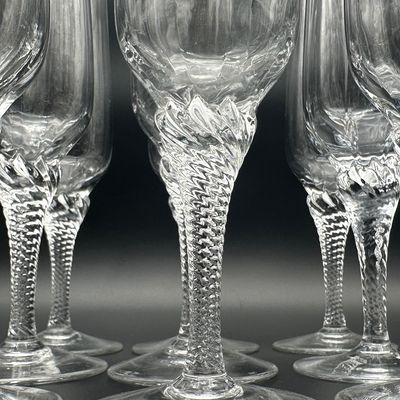 Crystal Champagne Flutes – Set of 12