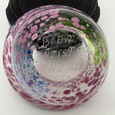 Boda Sweden Handblown Art Glass Vessels