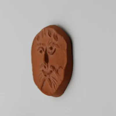 Pablo Picasso “Visage” Terracotta Medallion, 1954