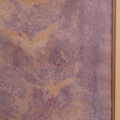 Charles Henry Reinike Signed Abstract Monoprint – No. 1/15, Framed