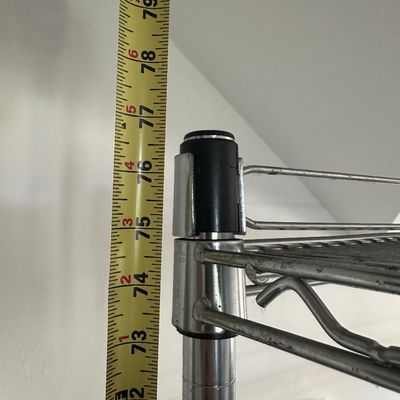 Commercial Chrome Wire 6-Tier Rolling Shelving Unit (3rd floor)
