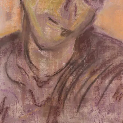 Peter Roussel Norman (1903–1975), Portrait of a Man, 1959, Signed Painting
