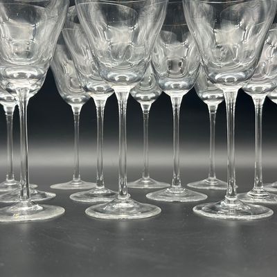 Rosenthal Studio-Linie Iris Crystal Wine Glasses – Set of 14