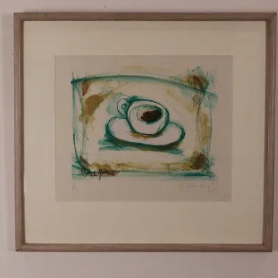 Claes Oldenburg “Cup” 1973 Signed & Numbered Lithograph 23/50