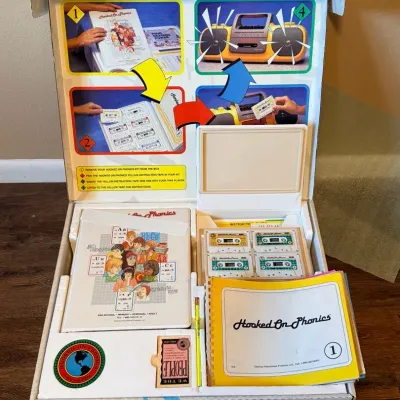 Vintage Hooked On Phonics COMPLETE Set