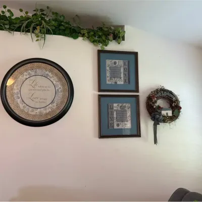 Country Blue Wall Art Collection 
