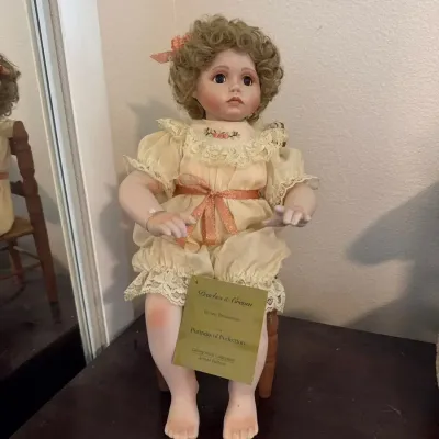Peaches And Cream From Portraits Of Perfection Porcelain Doll 