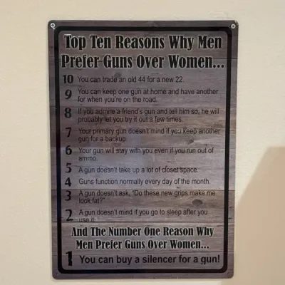 Gun Metal Wall Hanging 