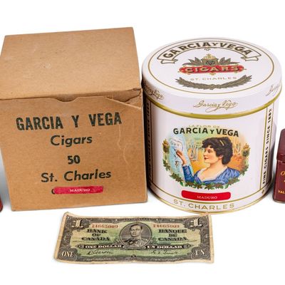 Sale Photo Thumbnail #292: Advertising Tin Grouping