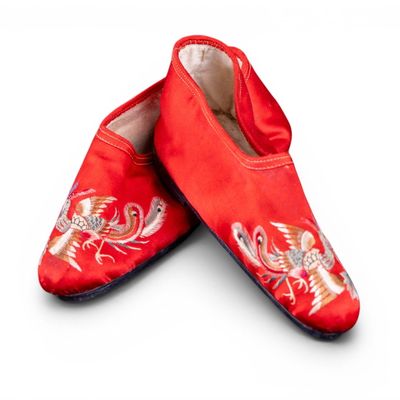 Sale Photo Thumbnail #353: Rare 1935 Chinese Wedding Shoes