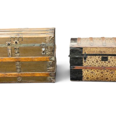 Sale Photo Thumbnail #246: 19th C Steamer Trunks