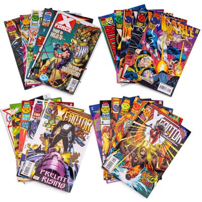 Sale Photo Thumbnail #322: Marvel and DC Comic Books, Others (20 pcs)